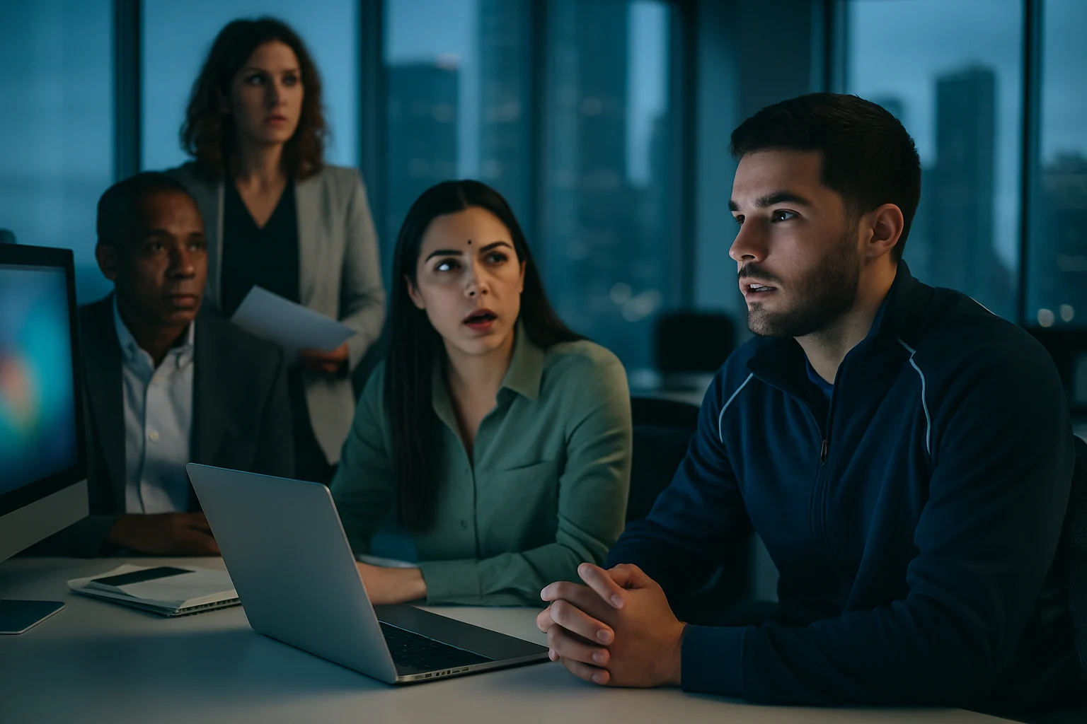 Houston Astros players celebrating victory at Daikin Park with orange and blue team colors