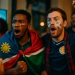 नामीबिया के सोसुसव्लेई रेत के टीले बनाम स्कॉटलैंड के हाइलैंड्स पहाड़ी दृश्य