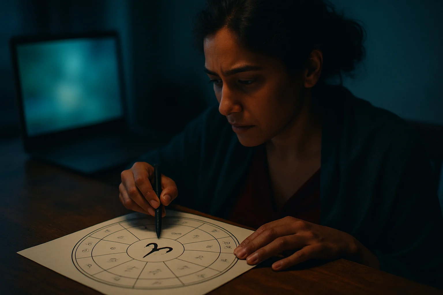 2026 के लिए मेष राशि का वार्षिक ज्योतिषीय चार्ट और ग्रहों की स्थिति