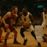 運彩即時比分手機APP顯示NBA湖人對戰太陽的即時數據畫面