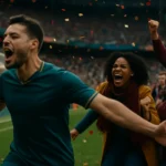 恩古莫哈在安菲爾德慶祝首粒職業進球的激動瞬間