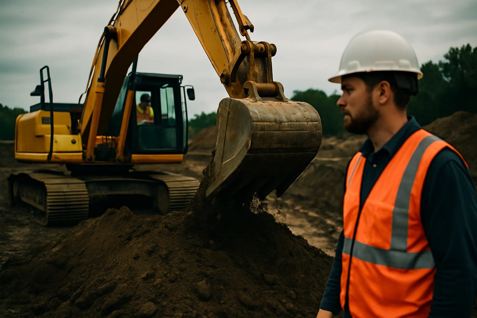 設備選用的眉角:不是越大台越好,土方 工程相關示意圖