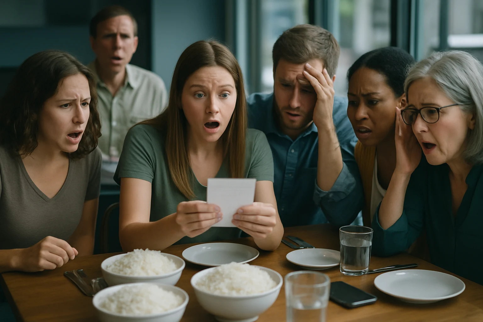 商家这样回应"天价米饭"质疑，7人3盆米饭收费78元 商家回应相關示意圖