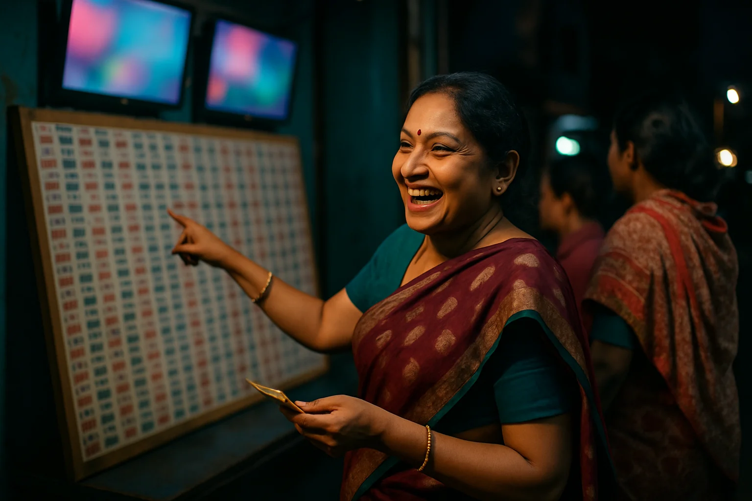 नागालैंड स्टेट लॉटरी संबाद का रात 8 बजे का night result ड्रॉ प्रक्रिया दर्शाता चित्र