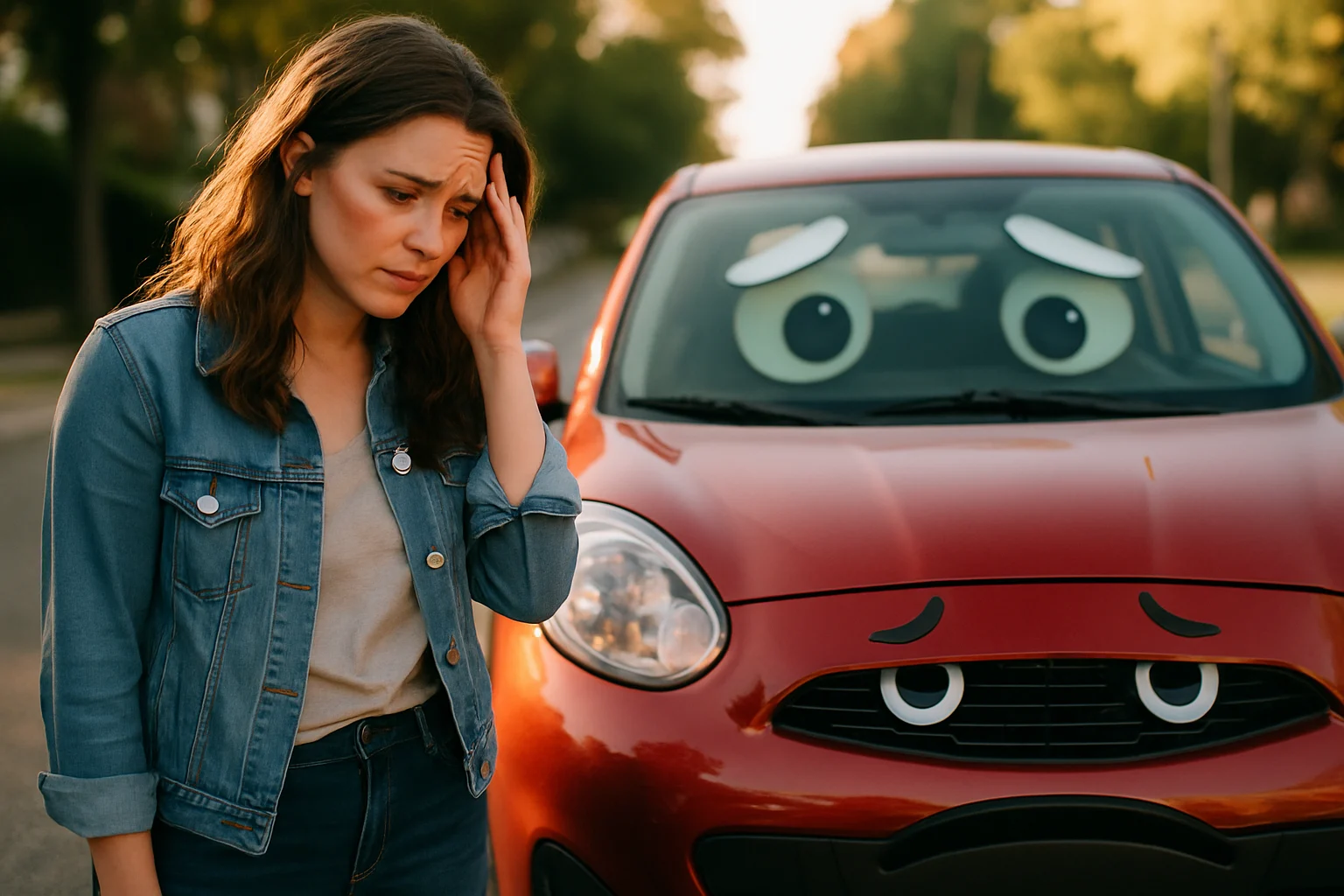 加油站工作人员为车辆加油，显示屏显示最新油价调整信息