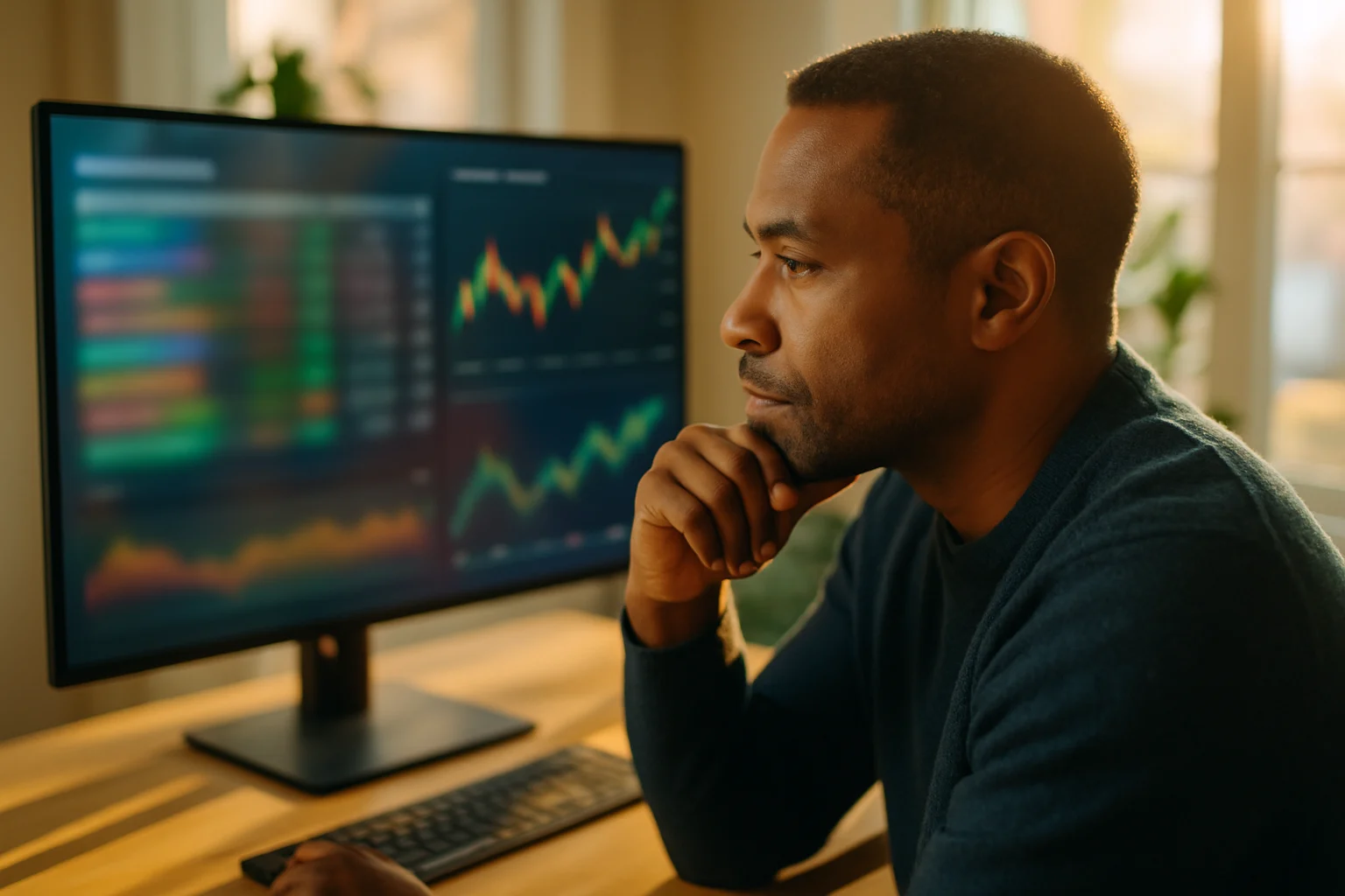 美元指數與比特幣價格在非農數據公布後的即時走勢對比圖