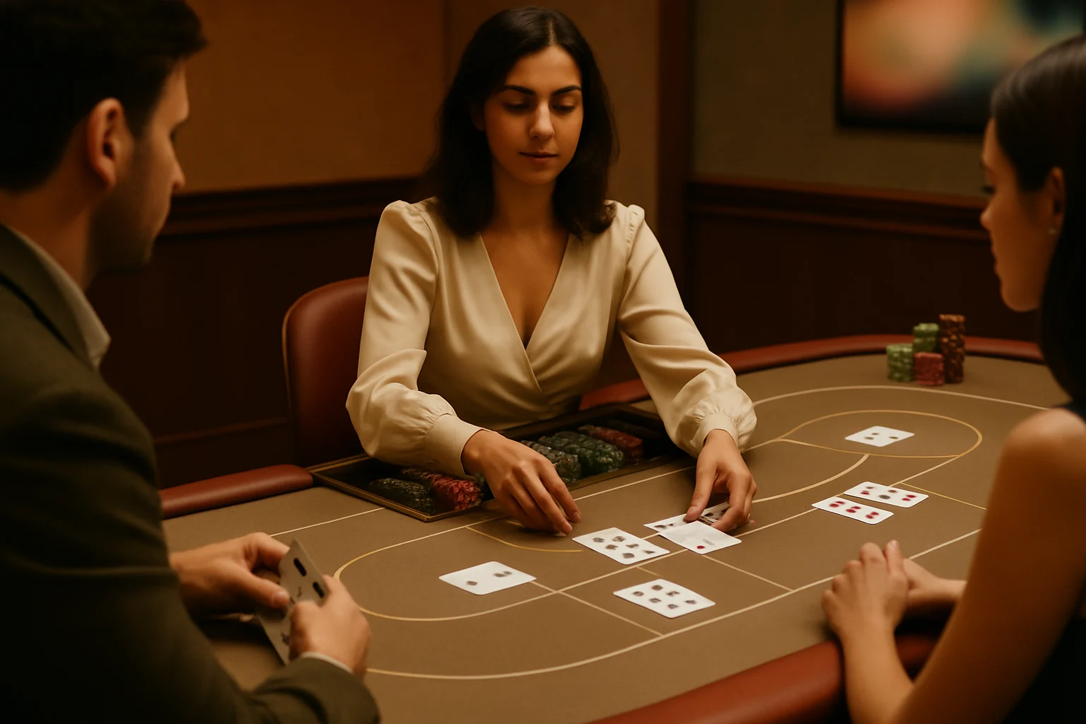 百家樂直播聊天室玩家互動交流畫面