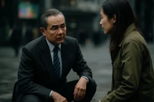 王毅单膝跪地向志愿军先烈献花：江东郡祭扫背后的外交深意与历史传承