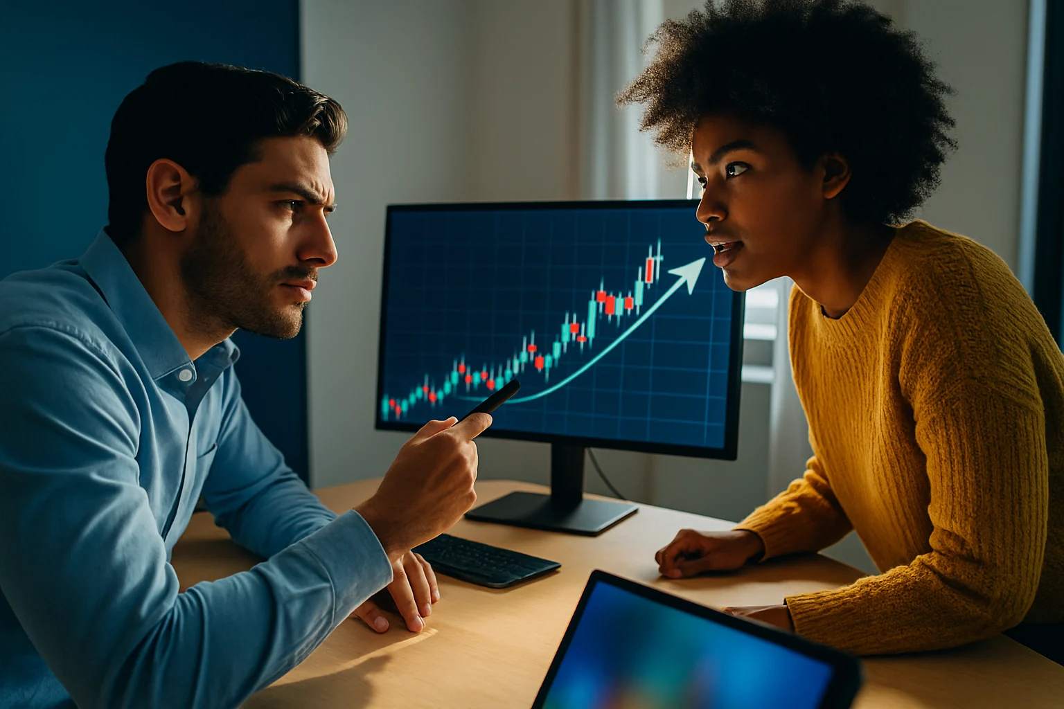 TSLA股價技術分析圖表顯示突破盤整區間走勢