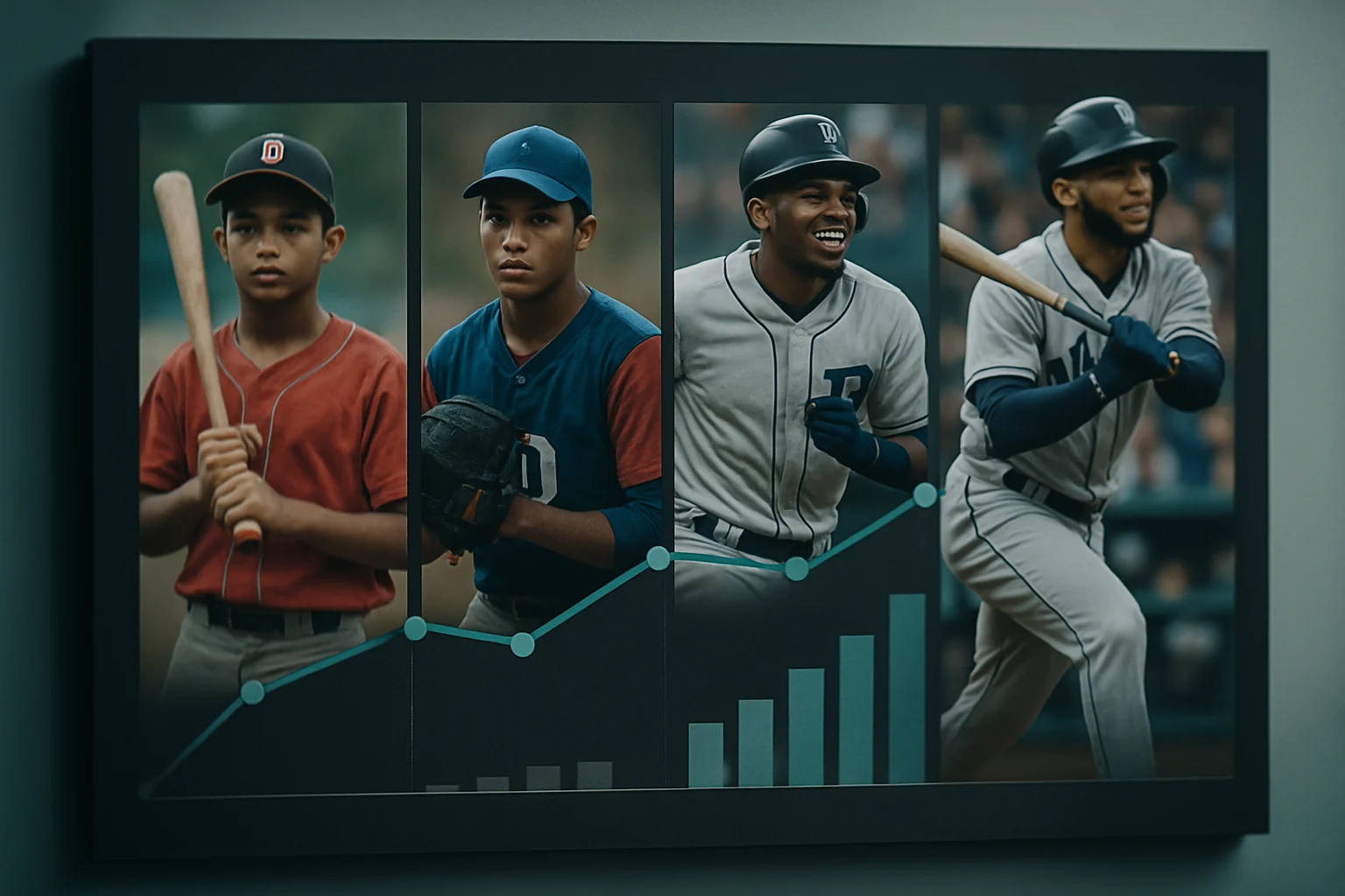 胡安索托從多明尼加青少年聯盟到大聯盟明星的成長軌跡圖表