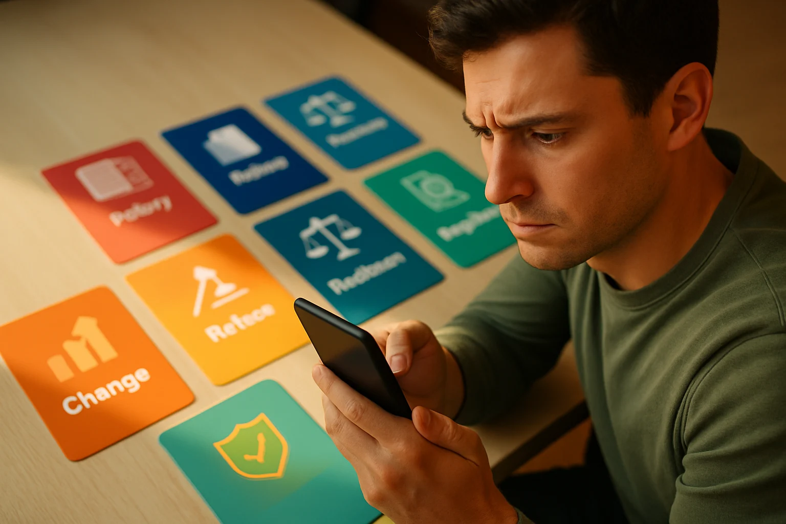 8张政策解读卡片展示4月新规要点内容