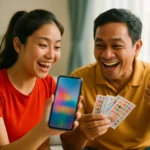 giao diện các app mua vé số online chính thống tại Việt Nam năm 2026 trên màn hình điện thoại Android và iOS