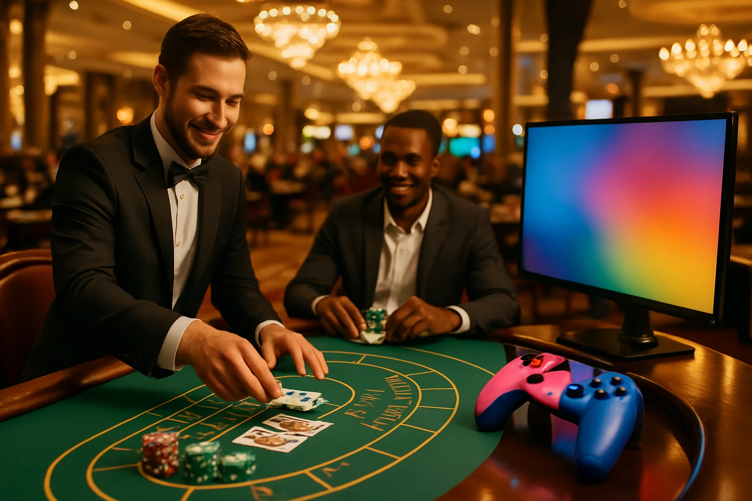 不同國家賭場中的百家樂遊戲桌展示文化差異