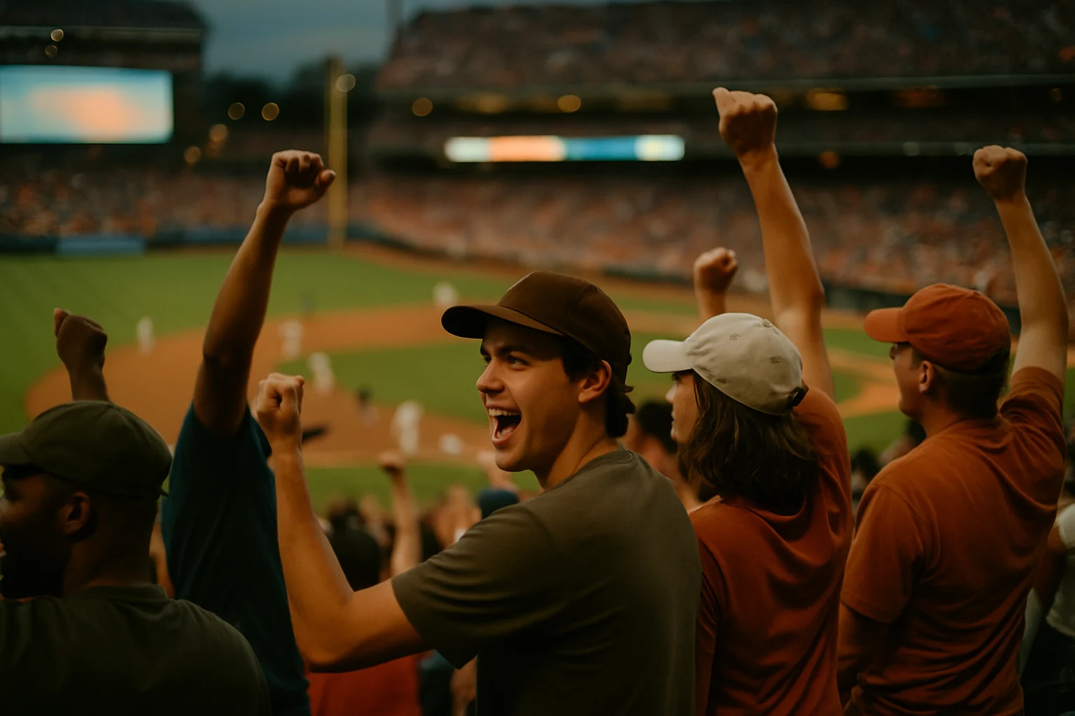 MLB 新人王獎盃特寫,背景為空曠的大聯盟球場草皮