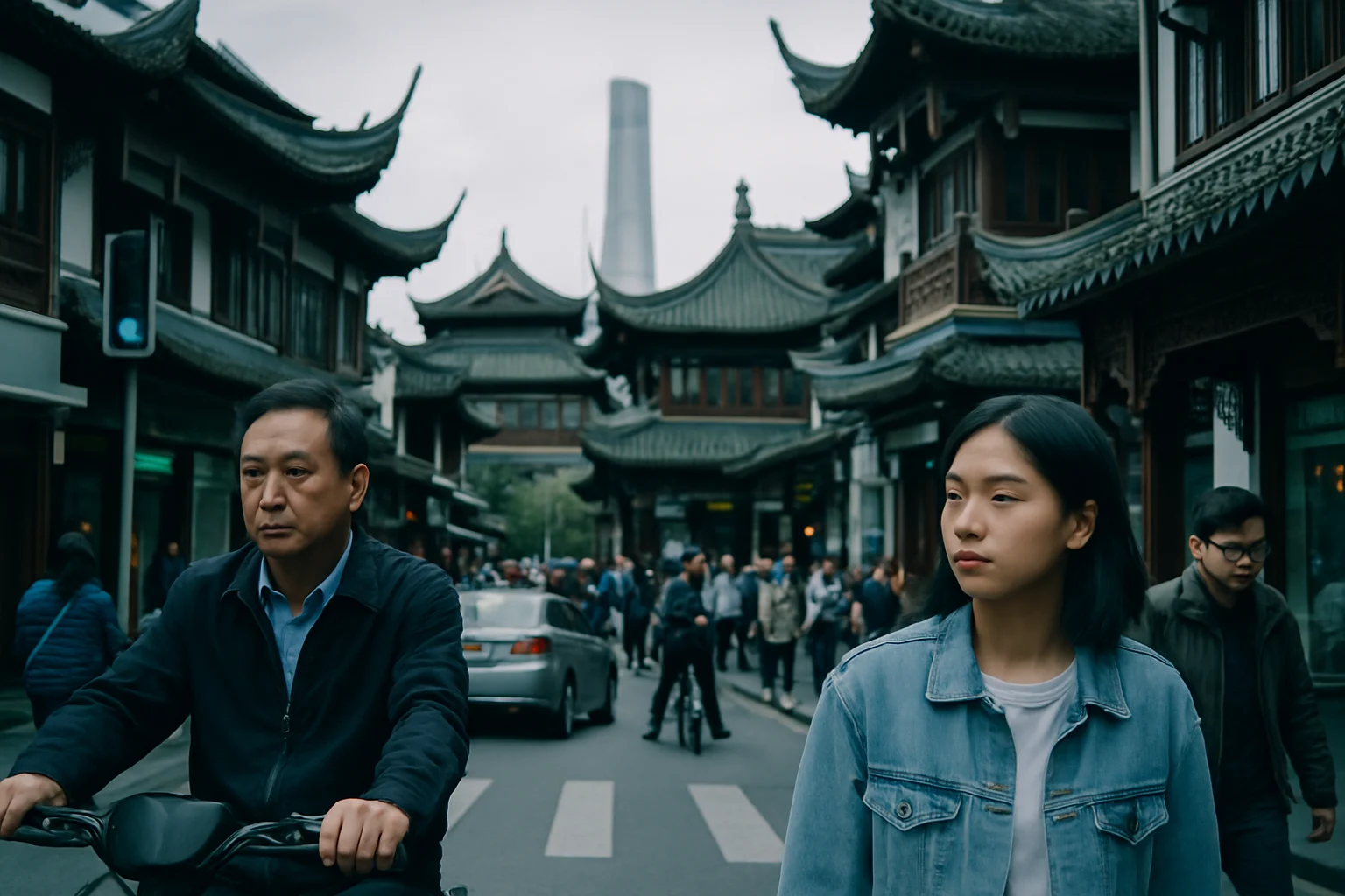 中国一线城市与低线城市楼市分化对比,库存去化周期与人口流动方向示意