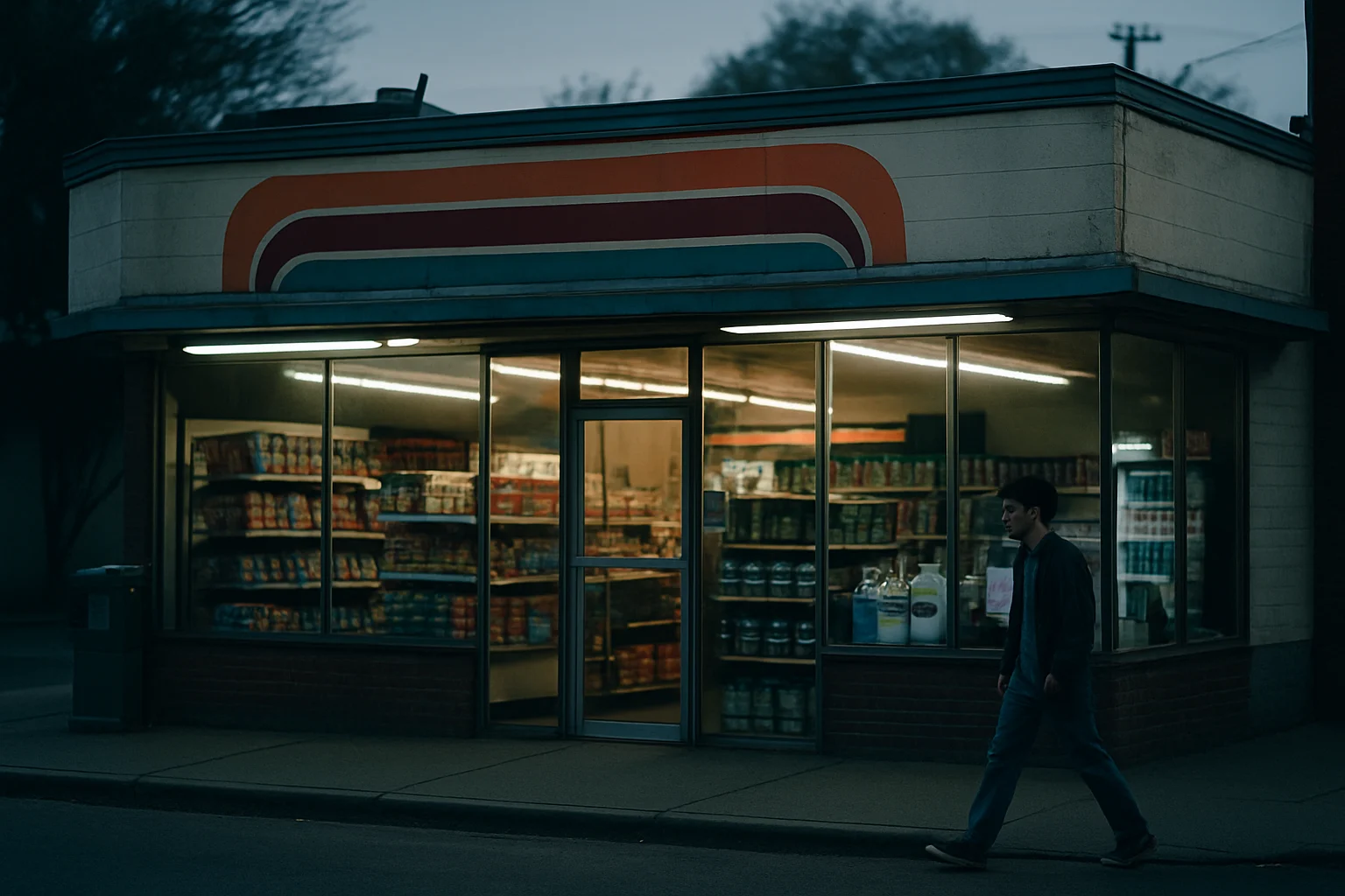 萊爾富1989年第一家迪化街店面的歷史照片對比現代門市