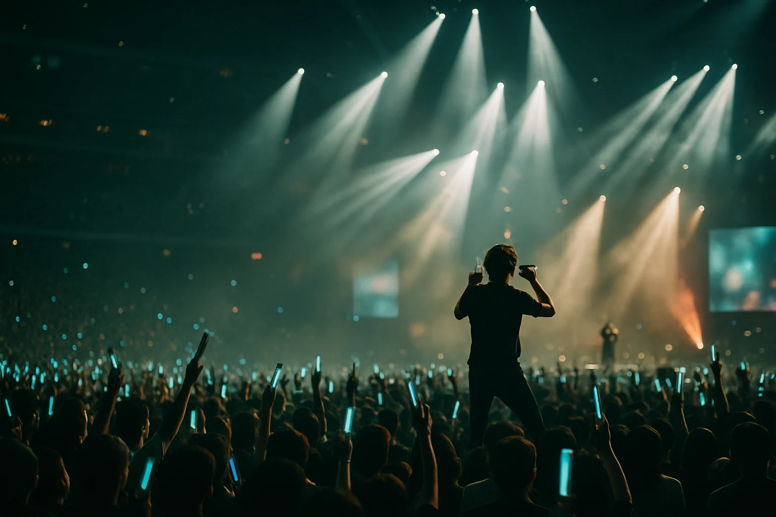 徐懷鈺90年代演唱會現場表演照片