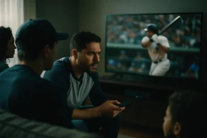 MLB 2026電子好球帶ABS系統在球場大螢幕顯示好球帶矩形判決框線畫面