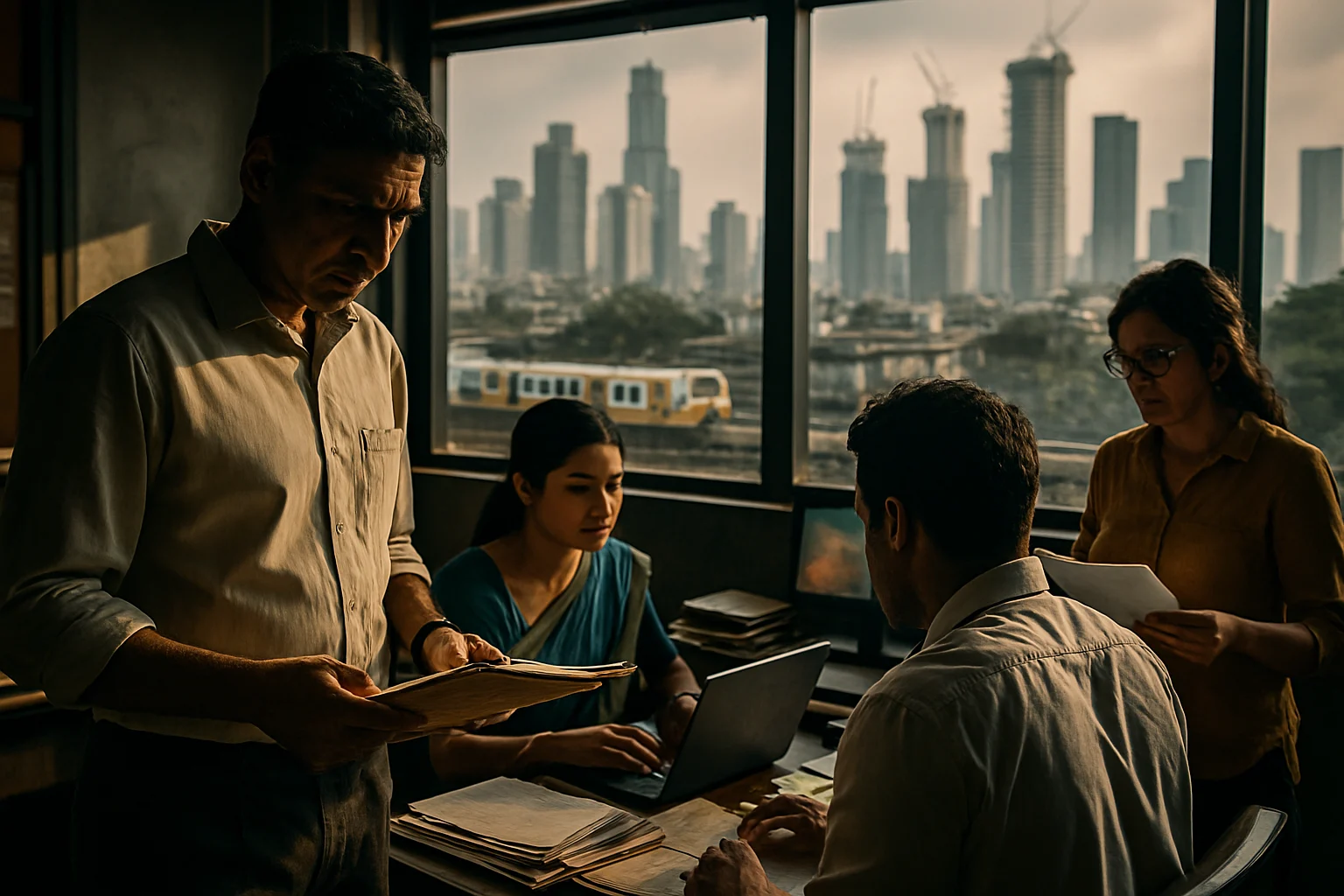 Maharashtra राज्य का मानचित्र भारत के पश्चिमी तट पर दिखाया गया है