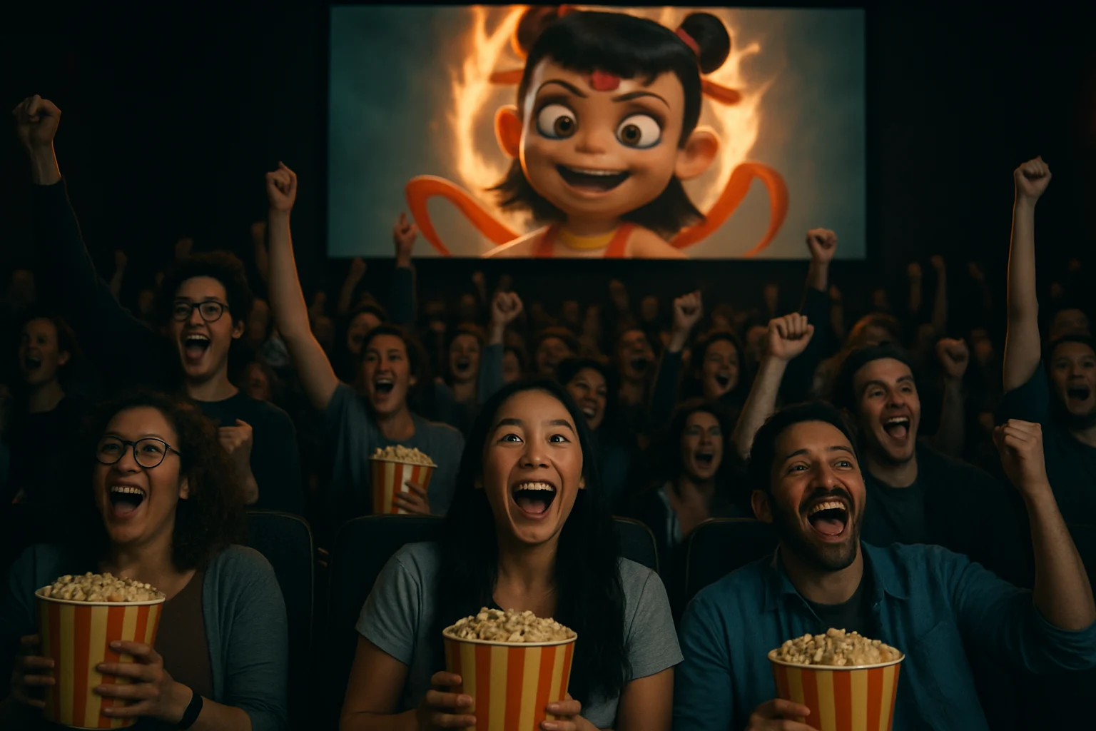 《哪吒2》票房数据统计图表显示超越泰坦尼克号排名