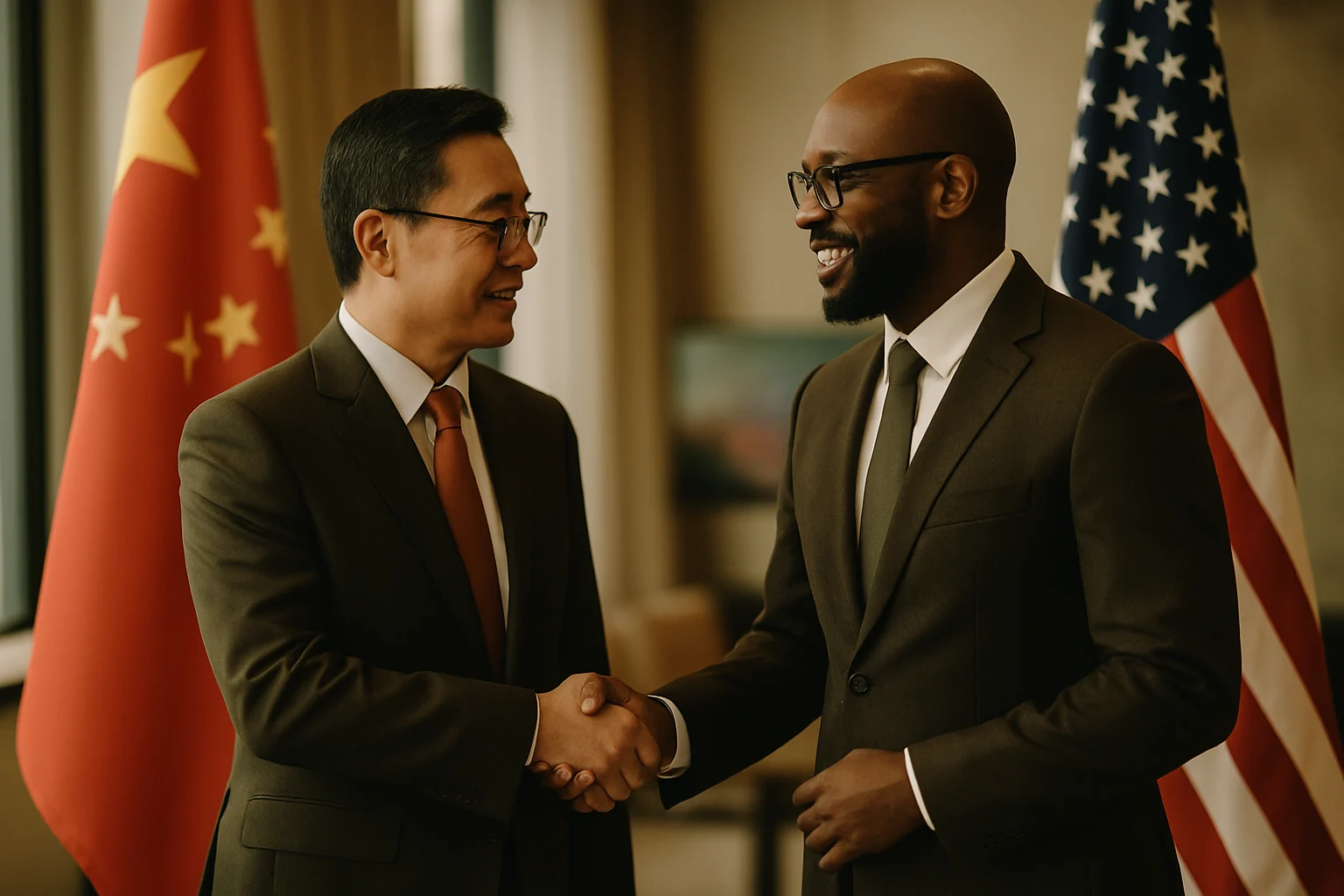 国际社会对中美关系的不同观点和立场对比分析图