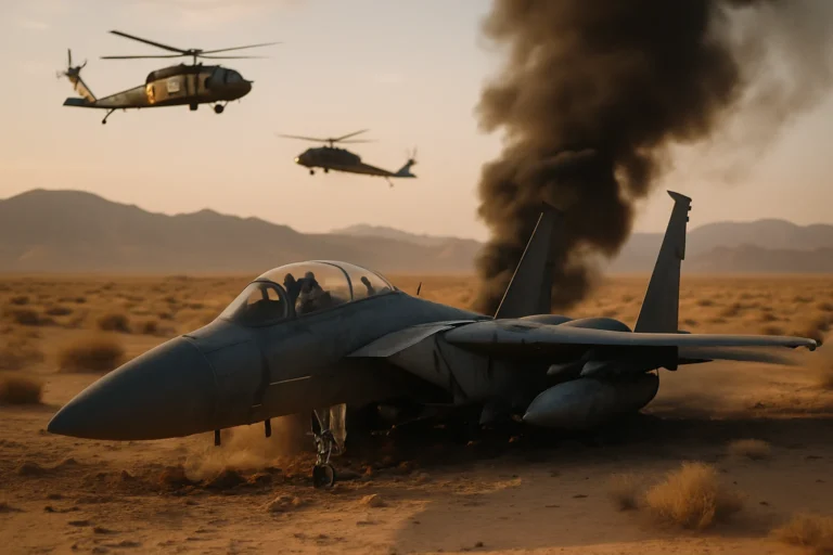 F15E戰機「墜毀伊朗」震撼內幕曝光！美軍最強攻擊鷹背後的驚人真相