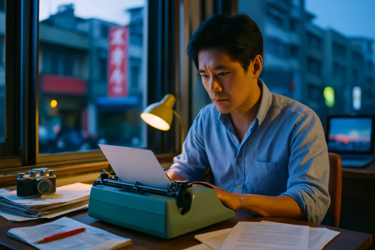 楊渡：從黨外青年到文化總會秘書長，一位跨越時代的報導文學巨匠如何用筆桿改變台灣