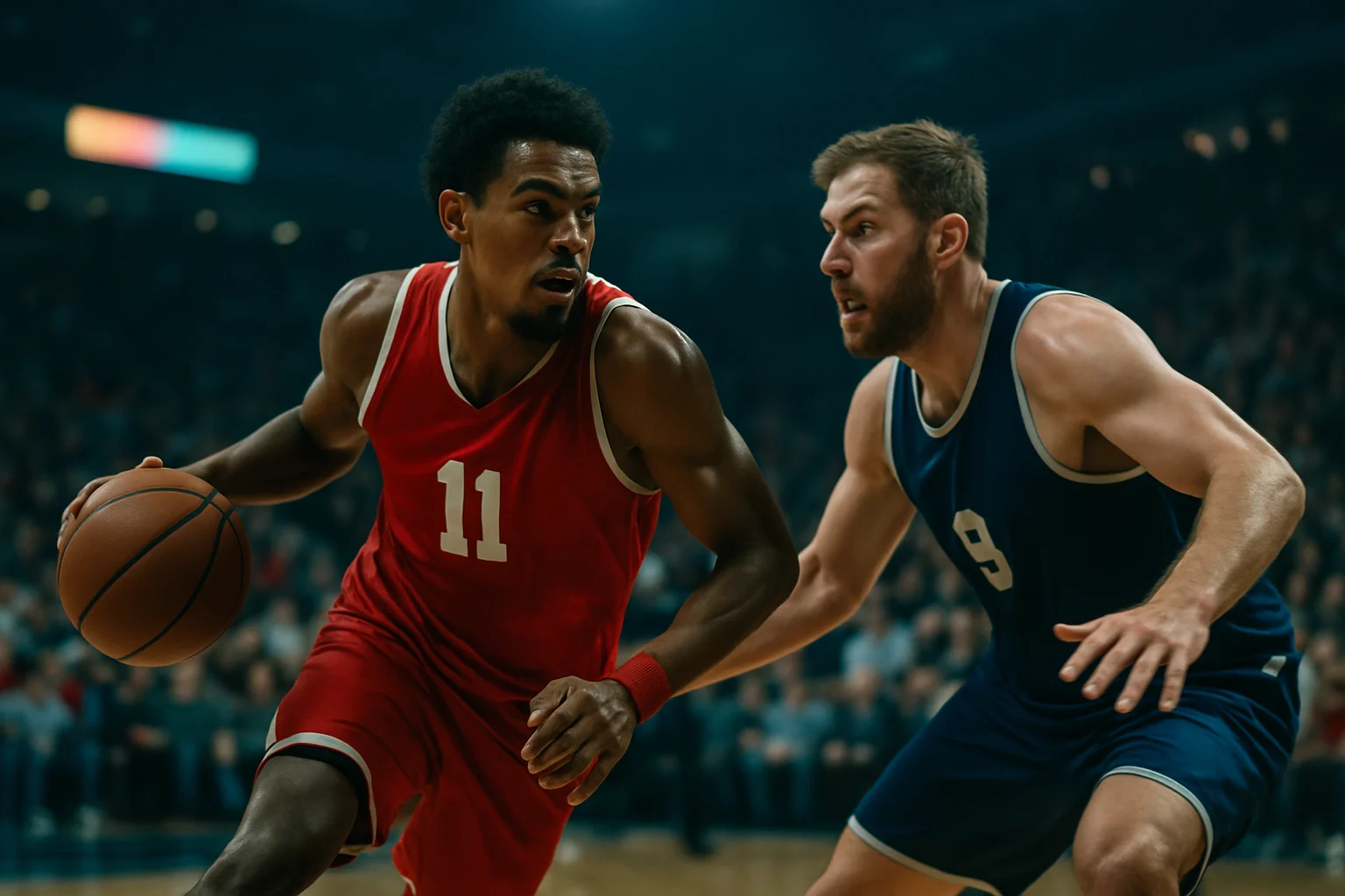 咖哩在勇士主場三分線外準備出手投籃,背後是太陽防守球員試圖封阻的畫面