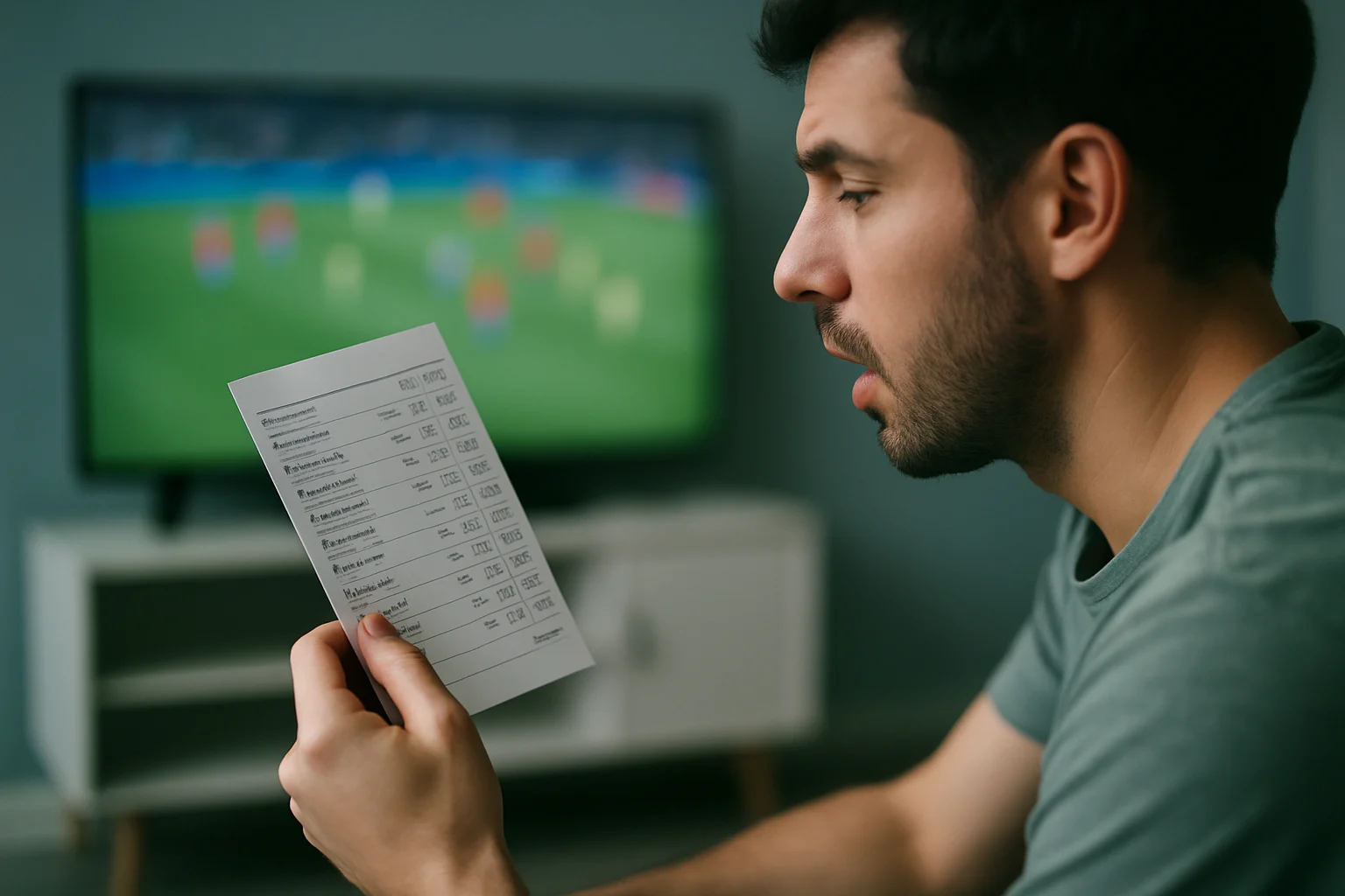 手機畫面顯示台灣運彩APP賽事列表與賠率數字,準備進行運彩選號投注