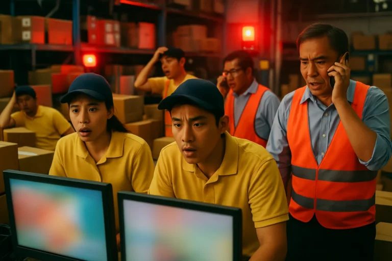 新竹物流系統大當機！4小時癱瘓背後藏著什麼警訊？物流業數位化的真實代價