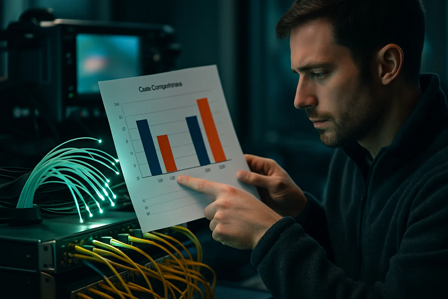 FAU 成本拆解:為什麼 2D 比 1D 難做卻更賺錢?,光通訊相關示意圖