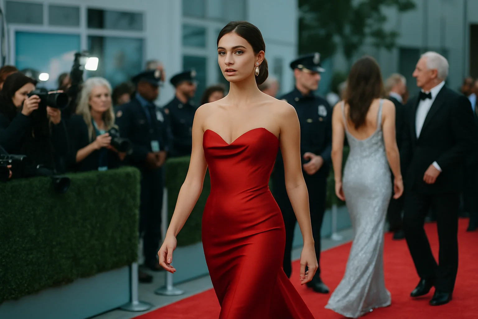 楊冪在各種頒獎典禮和重要場合的紅毯造型