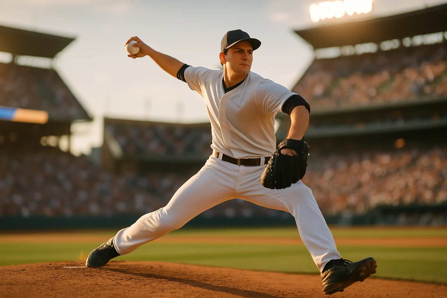 大谷翔平在投手丘上投球，展現二刀流球員的多元能力