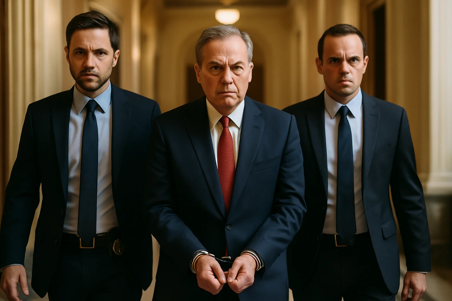 马兴瑞在政治局会议上发言的场景