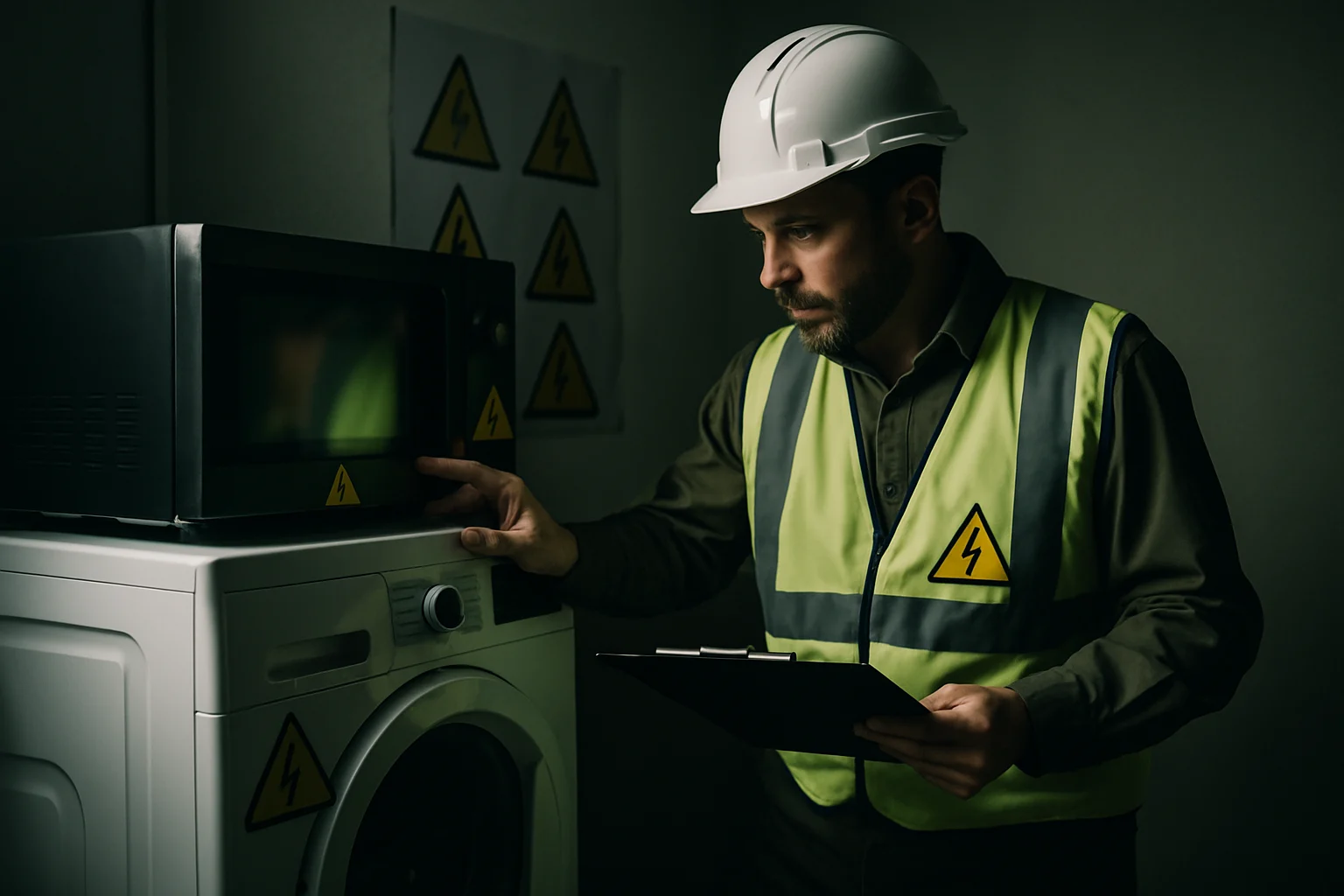 家庭电器安全检查示意图和常见隐患标识