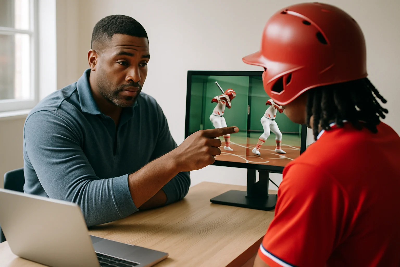 Jordan Walker swing mechanics comparison showing 2024 vs 2026 batting stance improvements