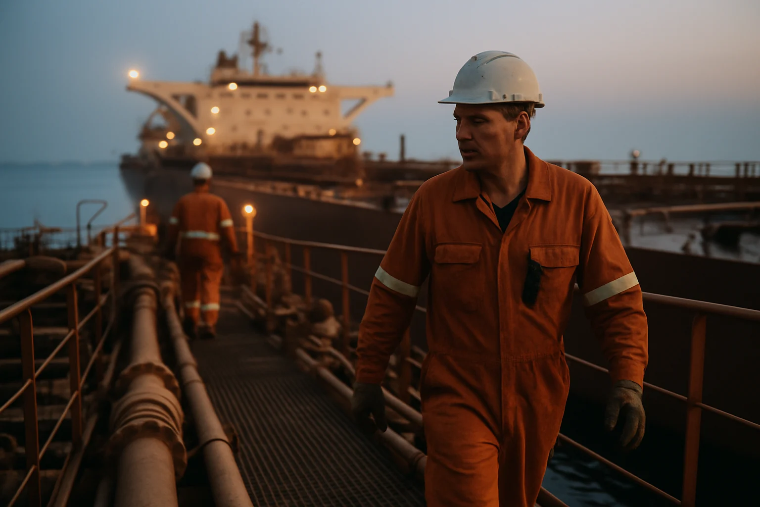 荷姆茲海峽地理位置圖顯示伊朗阿曼邊界與石油運輸航道