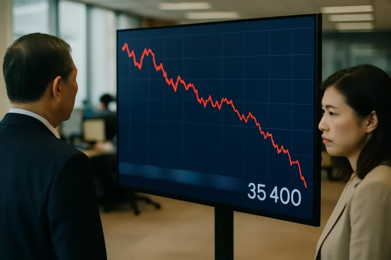 加權指數暴跌100點背後真相：台股35,400點保衛戰，散戶必知的5個投資關鍵