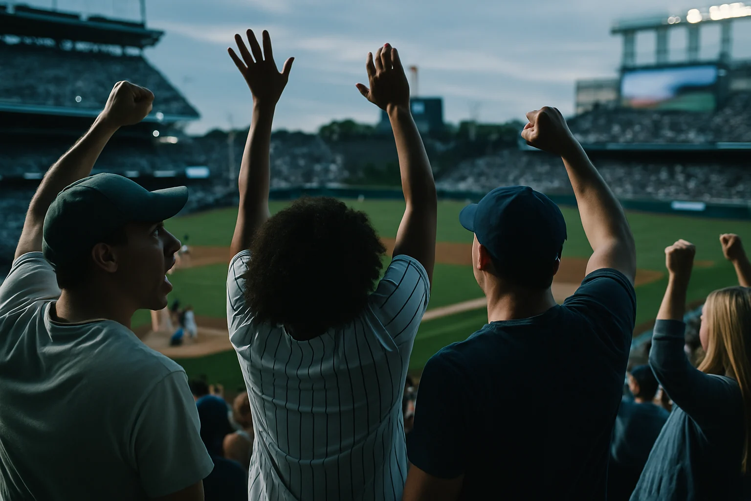 MLB棒球教練與球員在球場上討論戰術的場景