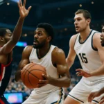 NBA 季後賽對戰圖表顯示東西區球隊排名與對戰組合