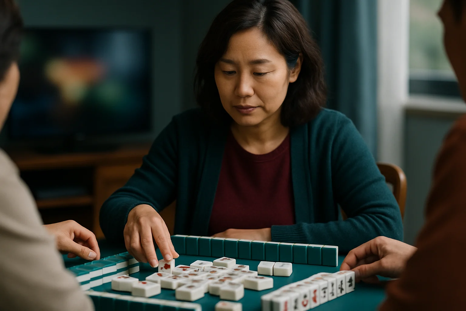 台灣麻將 vs 香港麻將:規則差在哪?,怎麼玩麻將相關示意圖