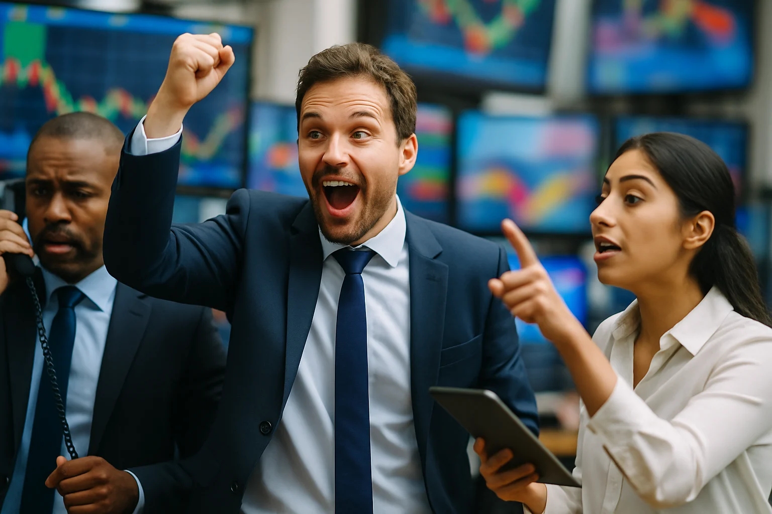 台股加權指數走勢圖顯示突破40000點後回落的K線圖