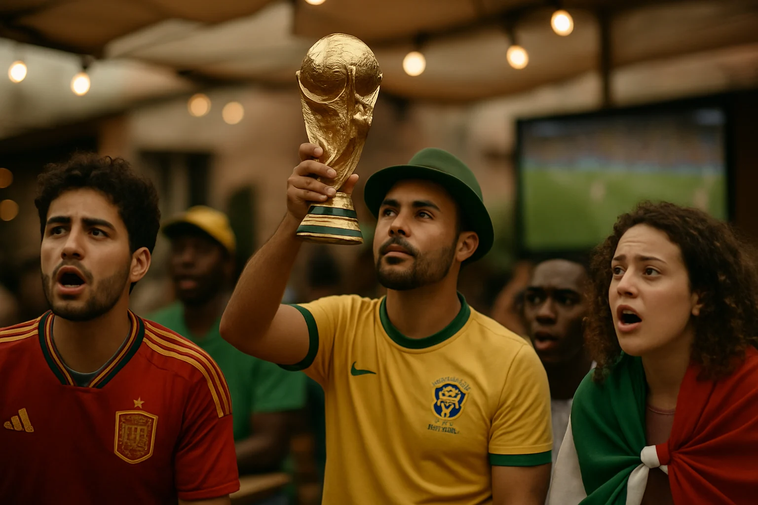 世足冠軍的經濟密碼:一座獎盃值多少錢?,世足冠軍相關示意圖