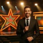 許志豪在超級紅人榜節目中主持的經典畫面