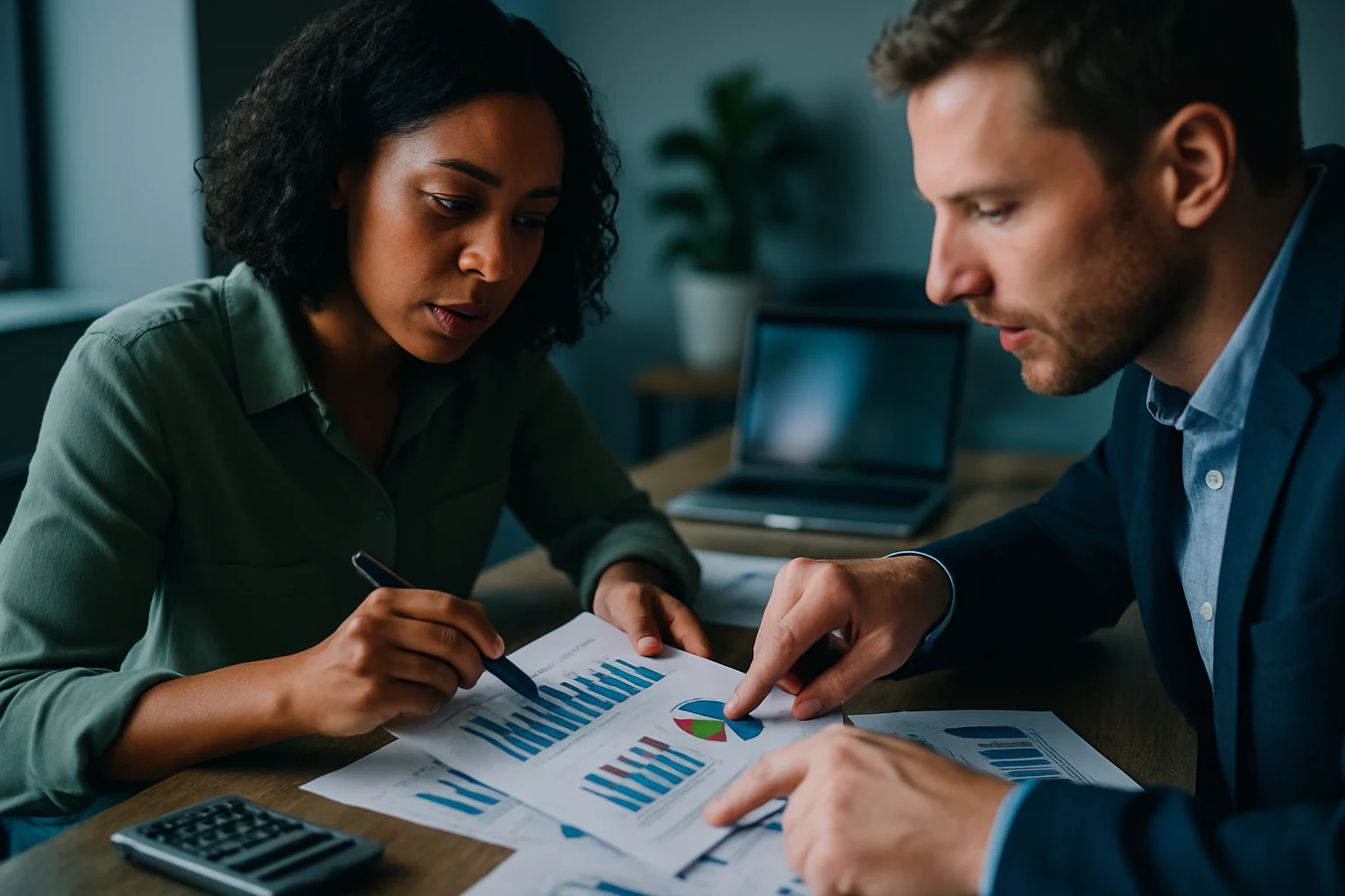 營業額的定義與重要性，營業額相關示意圖