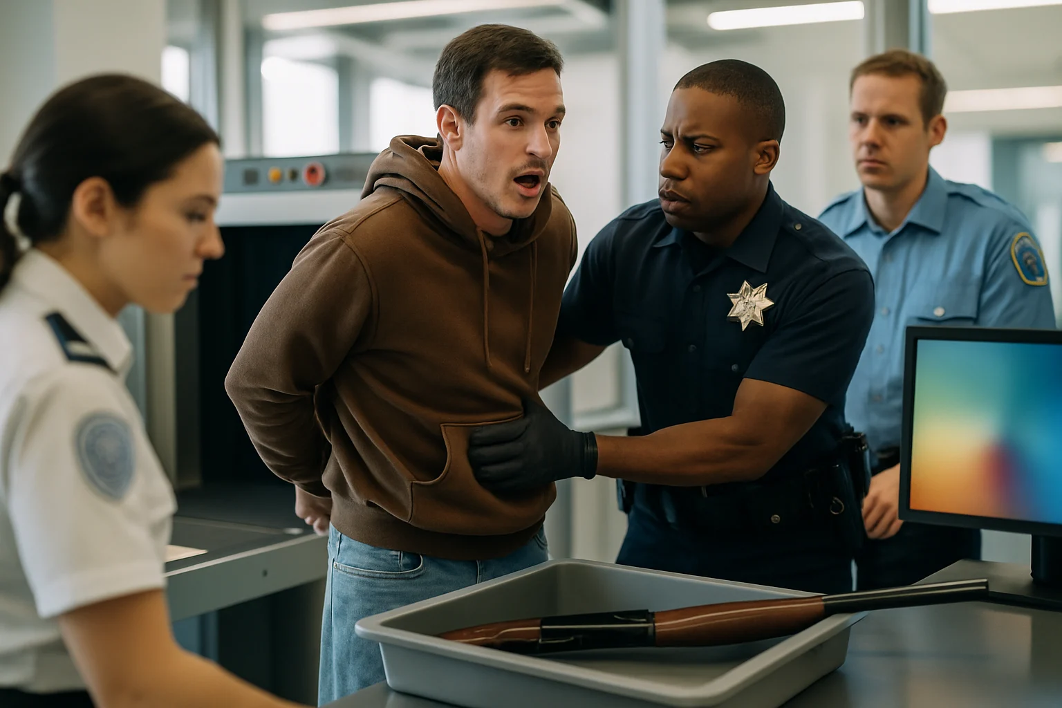 白宫记者协会晚宴外景与安检入口区域,