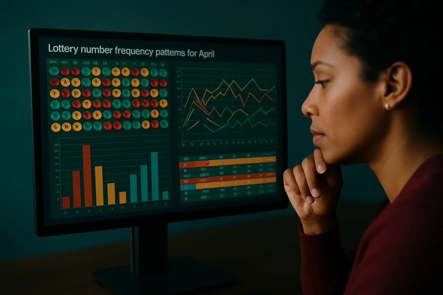 539開獎號碼4月份統計圖表顯示連號出現頻率