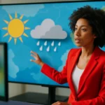 鄭明典在Facebook發布氣象解析貼文，顯示台灣春季天氣劇烈變化示意圖