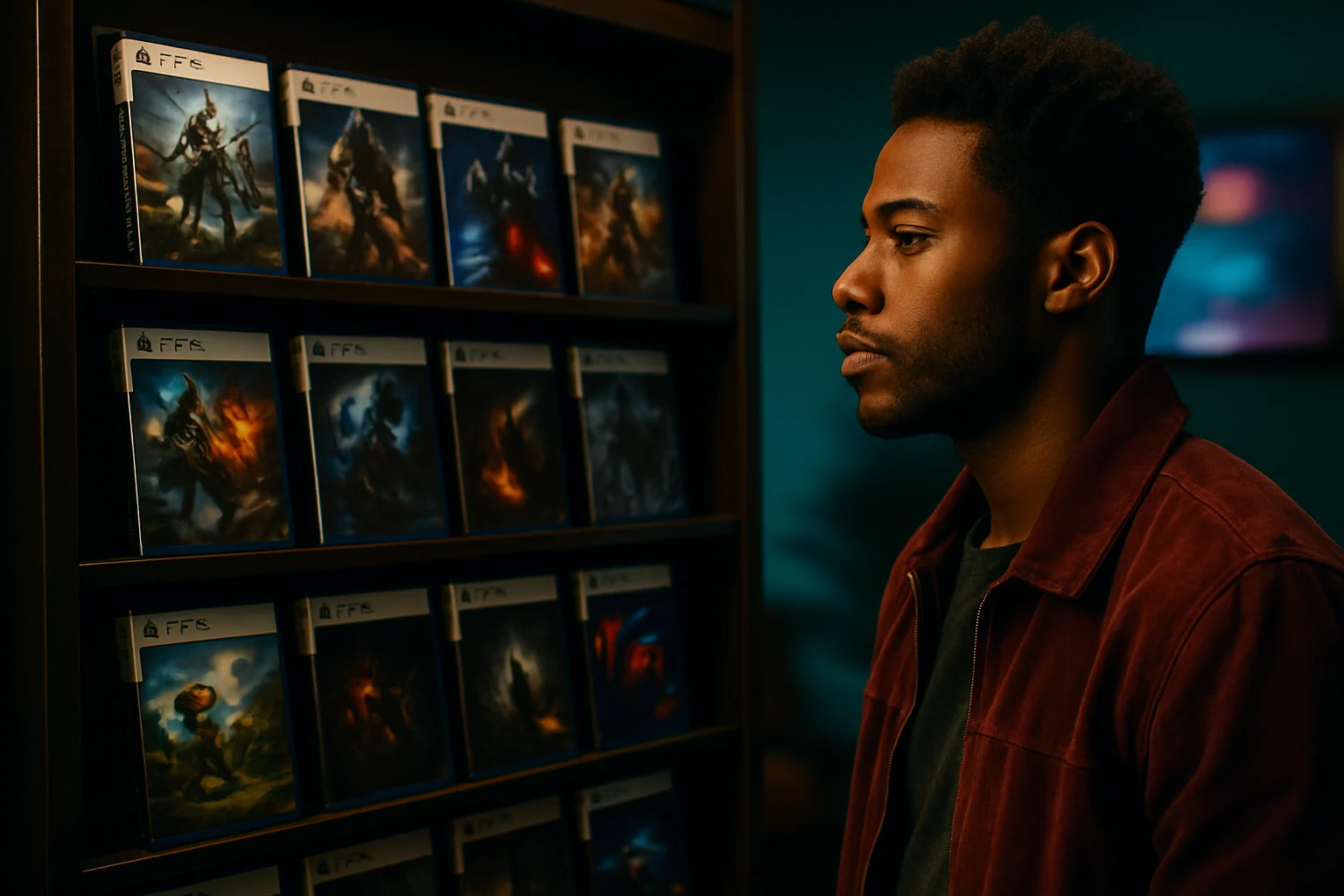 PS5遊戲推薦按類型分類示意,包含動作、RPG、恐怖遊戲封面並排展示