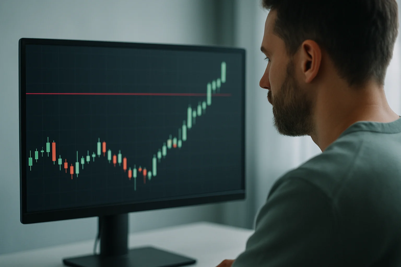 強茂股價技術分析K線圖，顯示突破壓力位的關鍵時刻